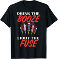 Light The Fuse Fireworks Funny Fourth 4Th Of July Men Women