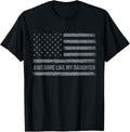 Awesome Like My Daughter Usa Flag 4Th Of July Parents Day