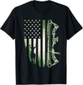 Patriotic Bowhunting Usa Flag Bow Archery Deer Hunting Wild