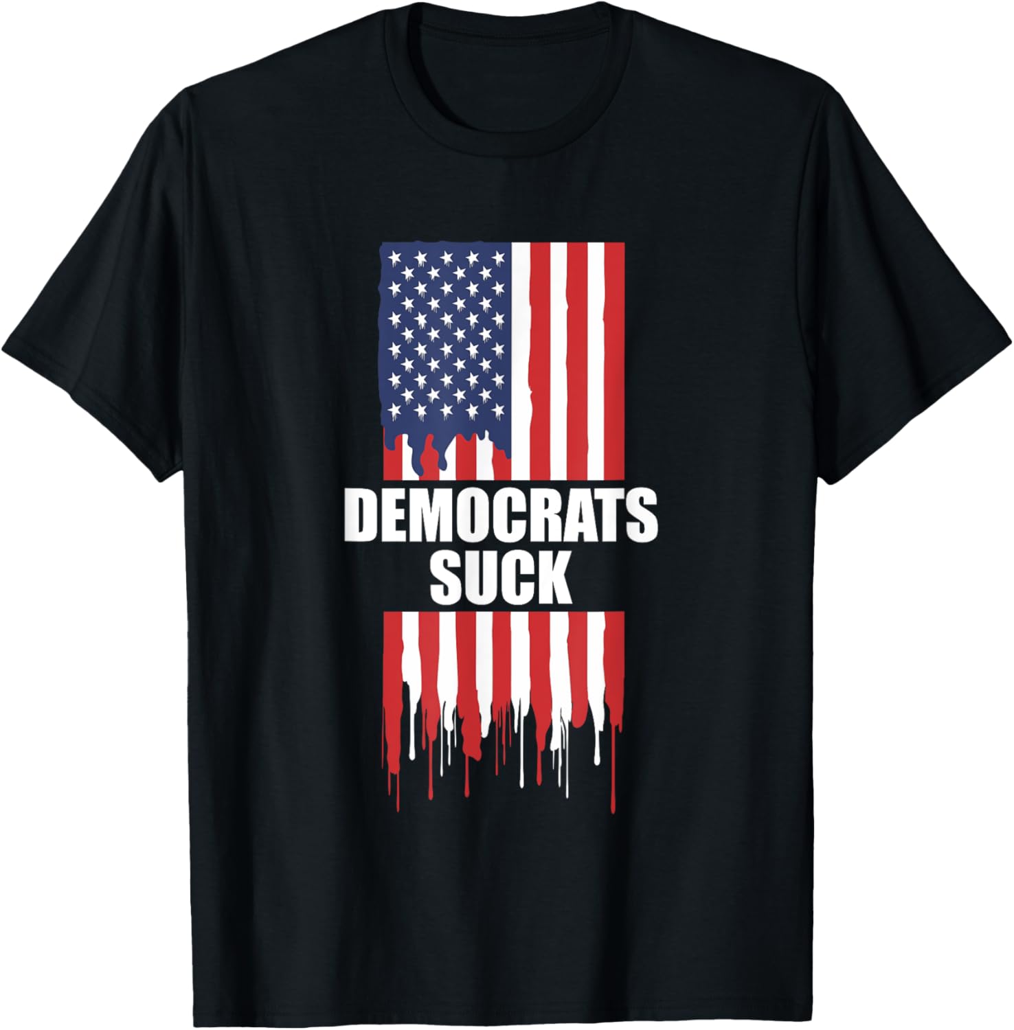 Democrats Suck American Flag Funny 2024 Election