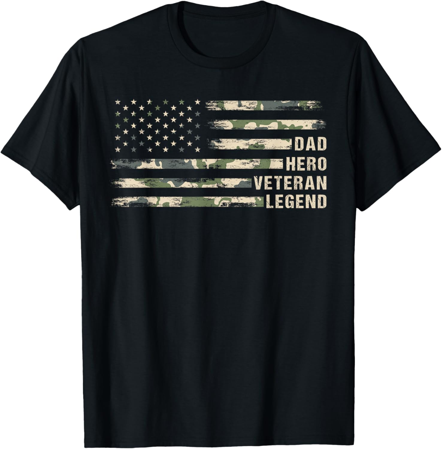 Dad Hero Veteran Legend Camouflage Veteran Dad Fathers Day