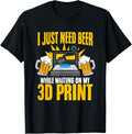 Beer Waiting 3D Print Machine Filament Funny 3D Printing