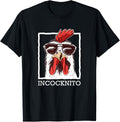 Incocknito Rooster Wearing Sunglasses Chicken Lover