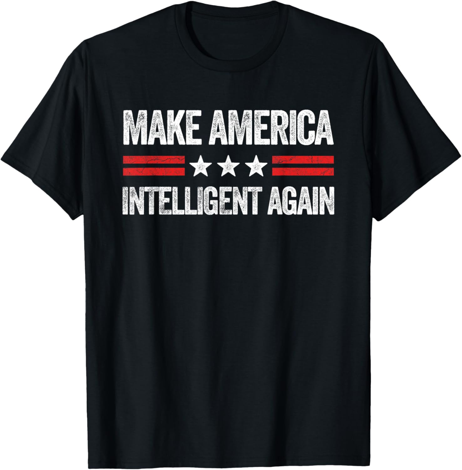 Make America Intelligent Again Funny Usa Patriotic Party