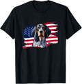Usa Flag 4Th Patriotic Bluetick Coonhound Lover
