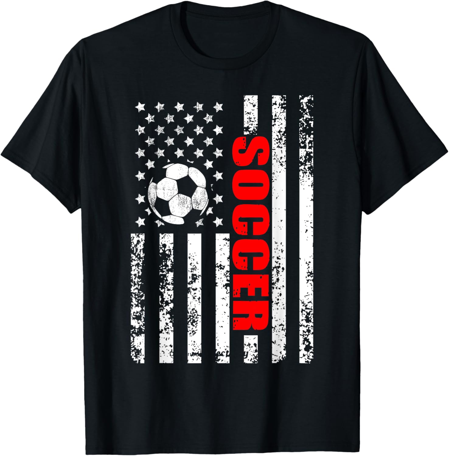 Us American Flag Soccer Patriotic Soccer