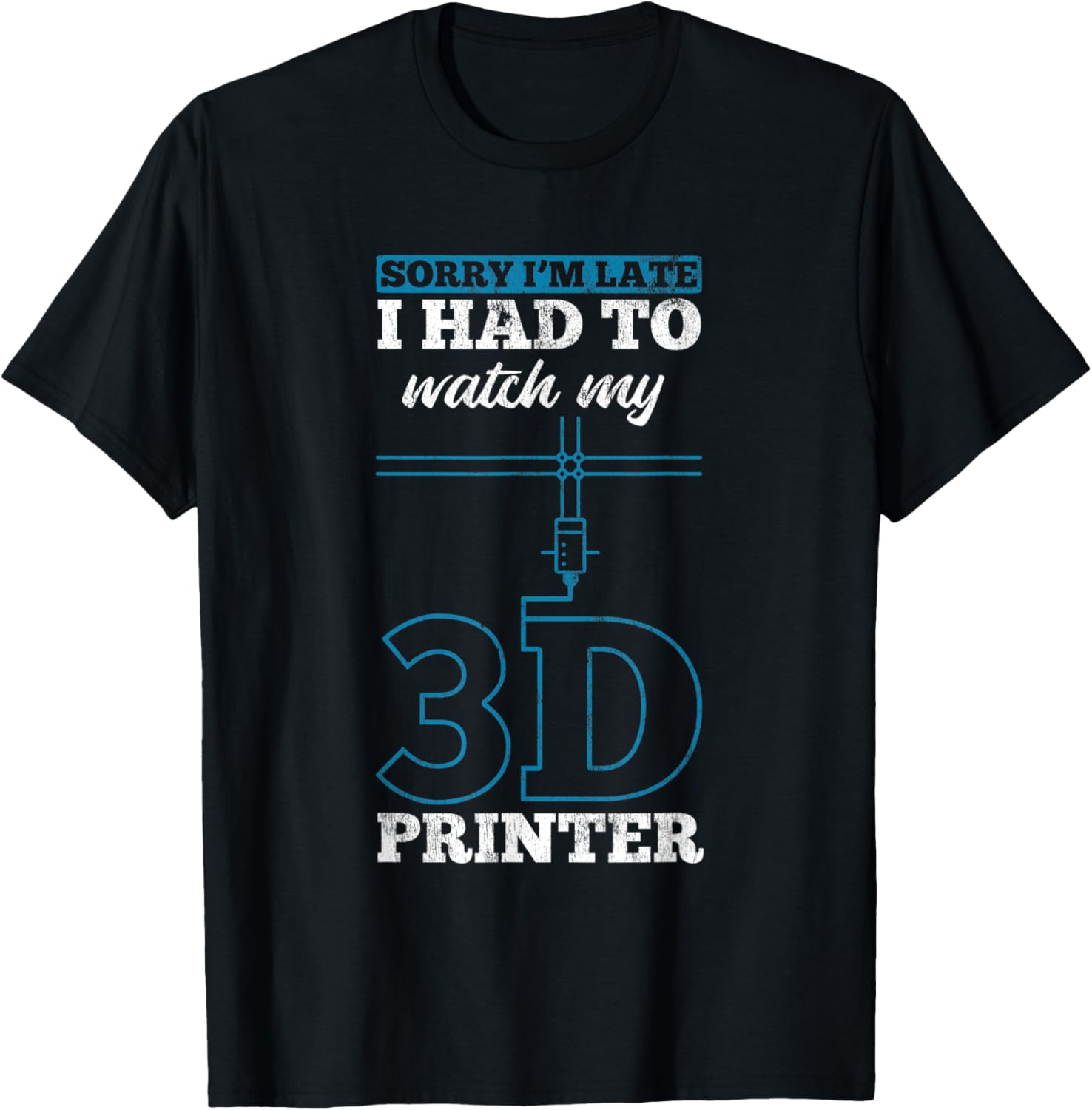 Late I Watched My 3D Printer 3D Printing