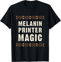 Melanin Black Pride Printer Magic Juneteenth