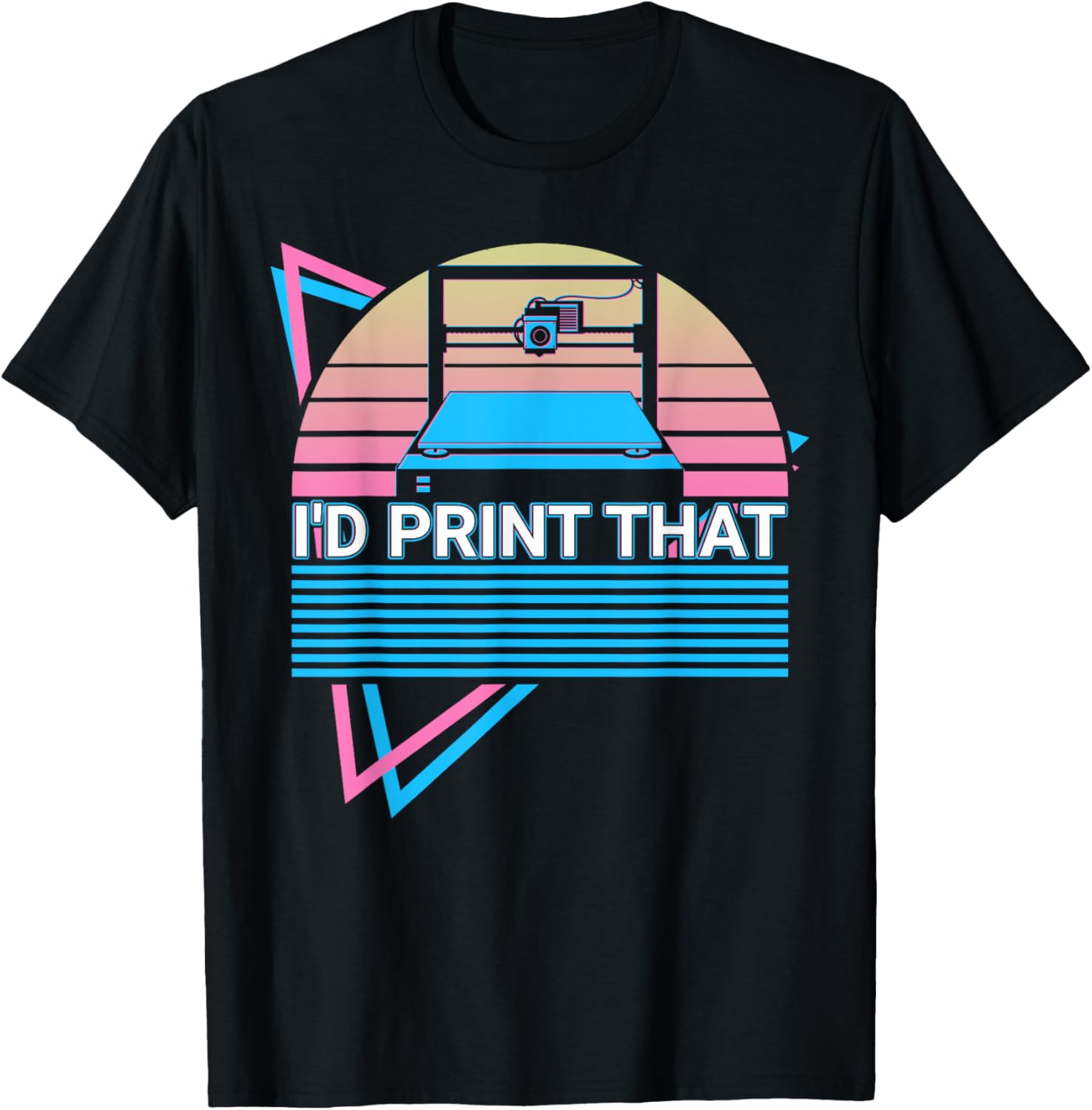 3D Printing 3D Printer Retro Id Print That