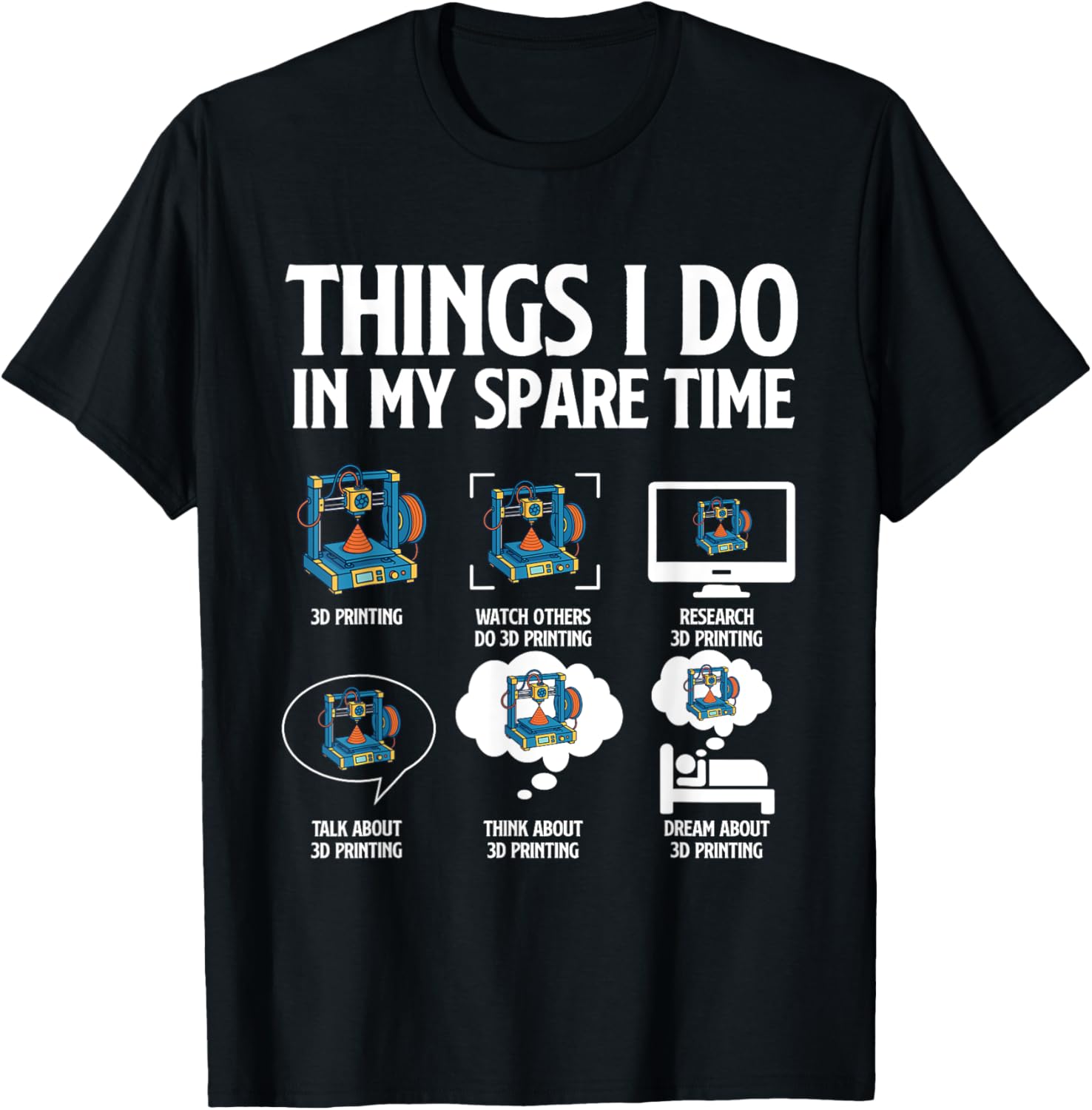 Things I Do In My Spare Time 3D Printing Geek 3D Printer