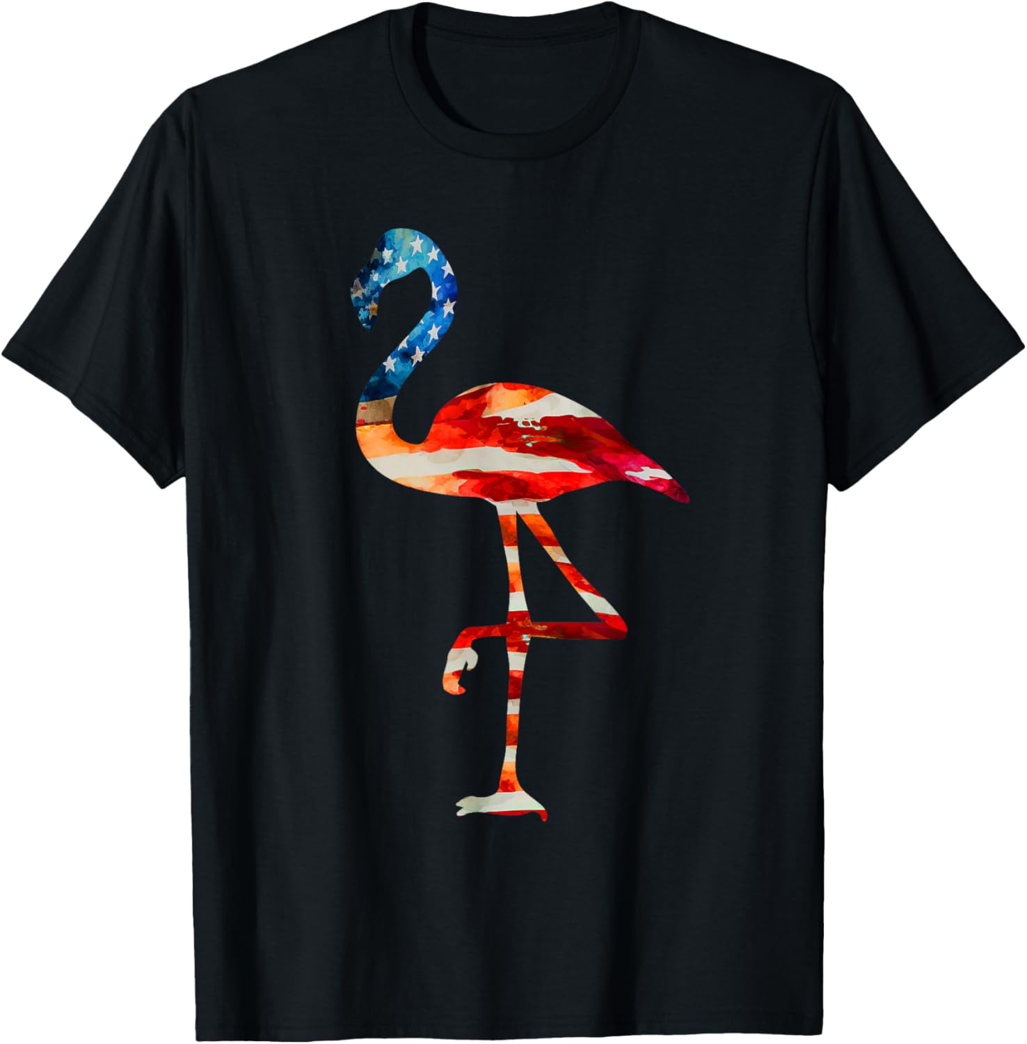 Flamingo American Flag Vintage American Flamingo