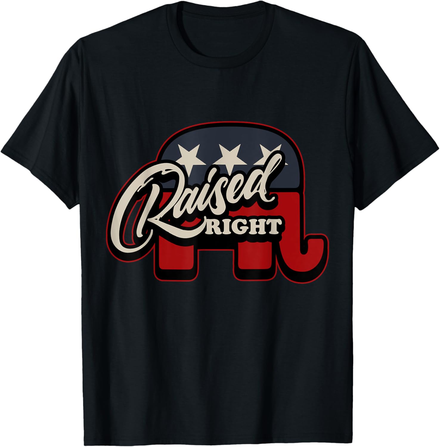 Patriotic Republican Conservative Usa American Raised Right