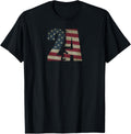 2Nd Amendment Patriotic Gun Owner American Flag Rifle