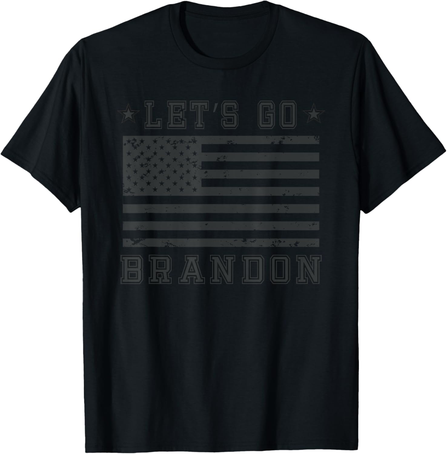 Lets Go Brandon Biden Chant Blackout American Flag