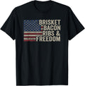 Brisket Bacon Ribs Freedom Grill Bbq Funny Meat Smoking