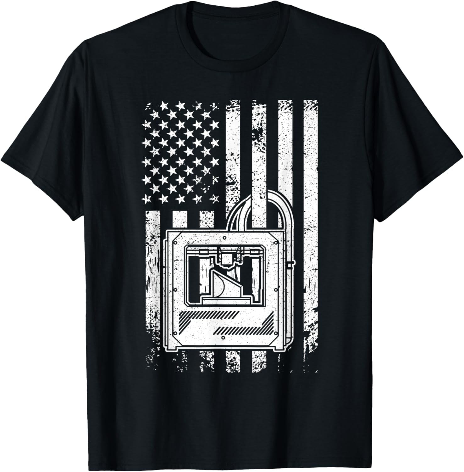 Patriotic Usa 3D Printing Us Flag 3D Printer