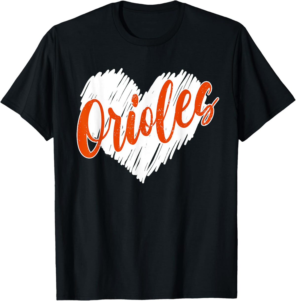 Orioles Heart Name Vintage Gift Shirt for Women Men Kids 119