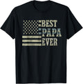 Best Papa Ever American Flag Usa Flag