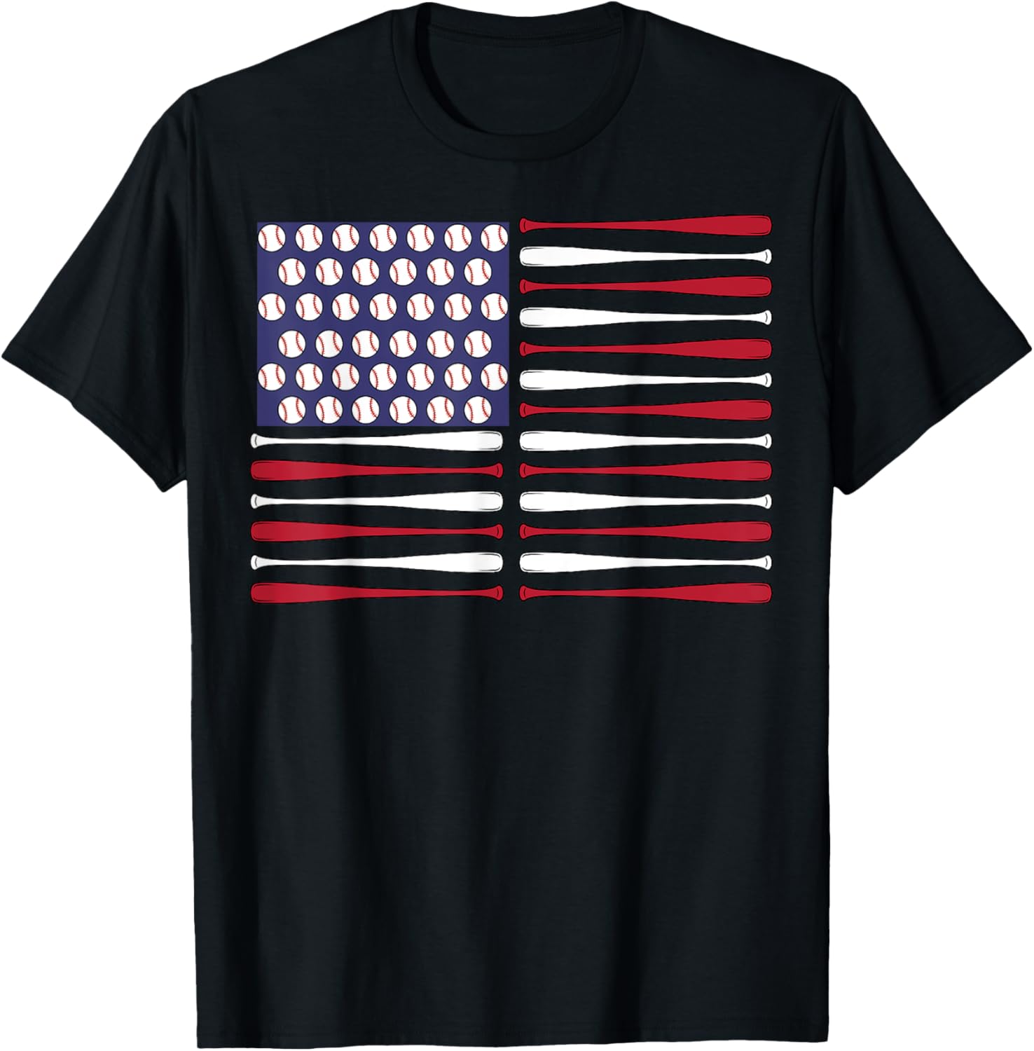 Baseball 4Th Of July Patriotic Baseball American Flag