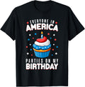 4th of July Birthday Party Boy Girl Fourth of July Birthday USA Design 103