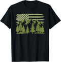 Forest Tree Wildlife Nature Outdoor American Usa Flag Forest