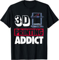 3D Printing Addict Funny Women 3D Printing Love