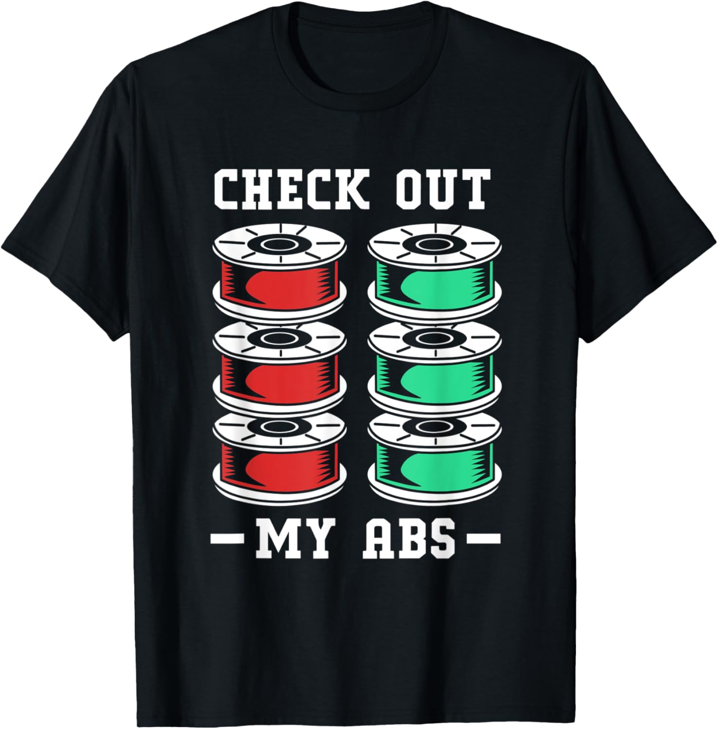 Check Out My Abs Funny 3D Printing Men