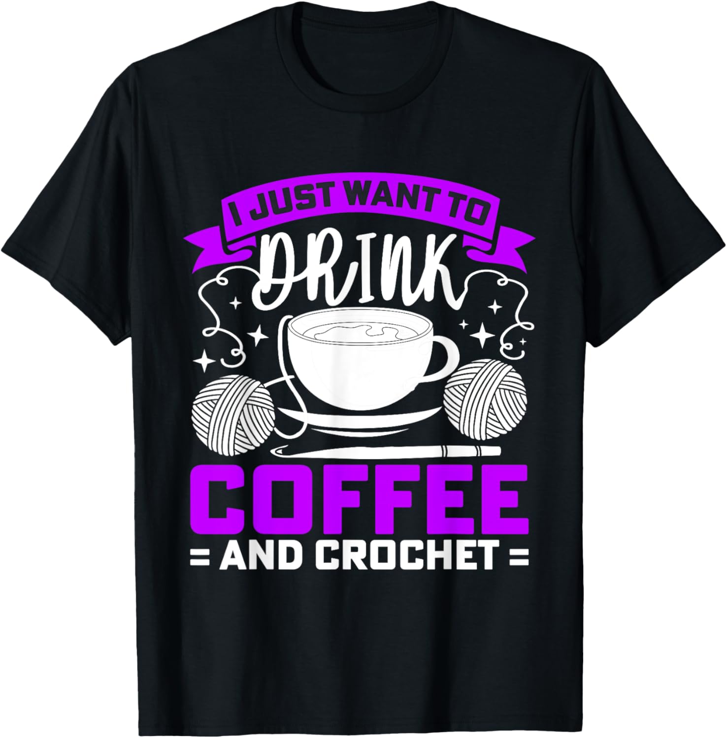 Knitting Coffee Crocheting Crochet Yarn Knitter Women