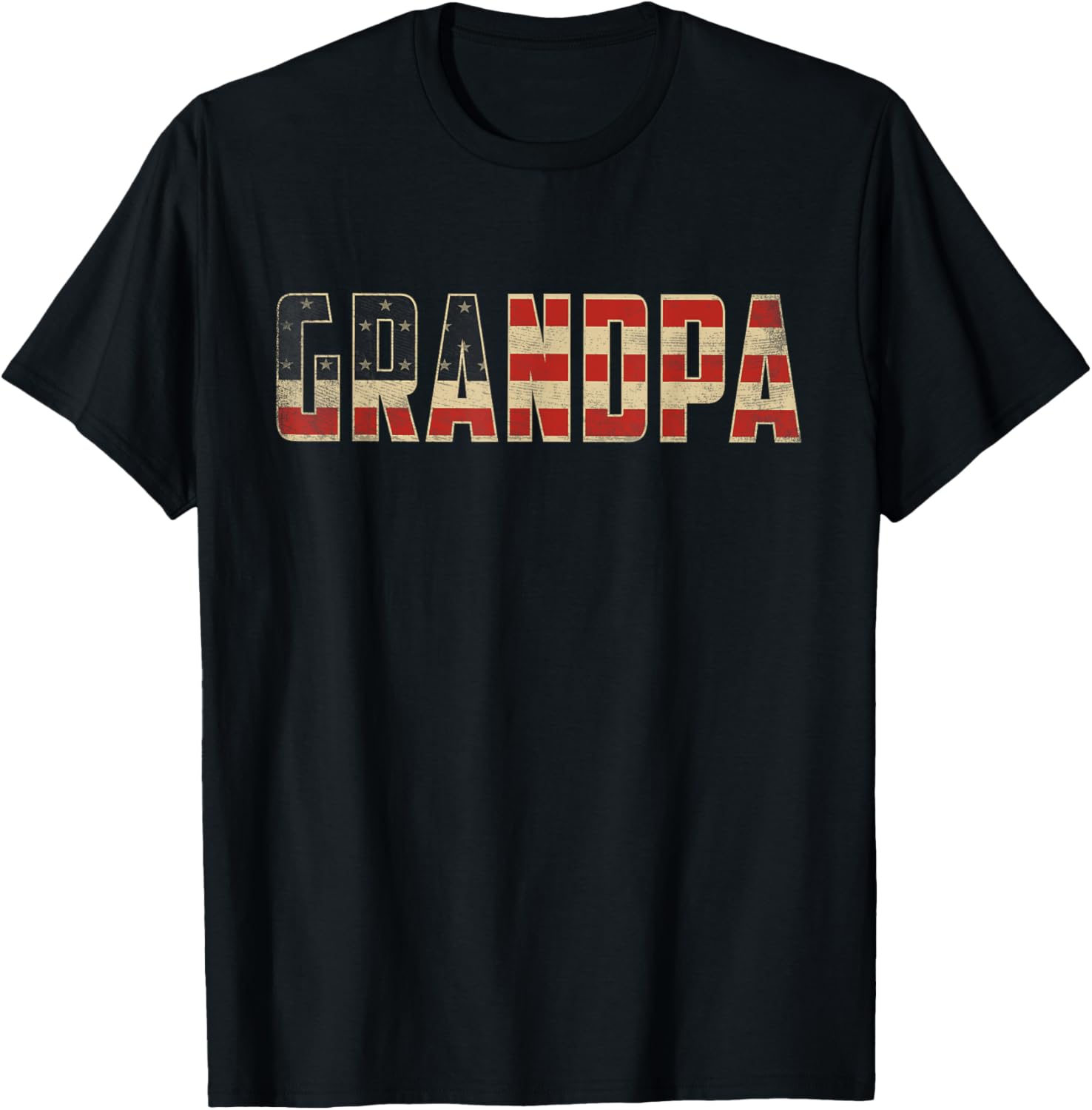 Grandpa Bold Patriotic American Flag Fatheru2019S Day Grandpa
