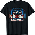 3D Printing Printer Nerd Geek American Flag Print Usa Lover Women Kids