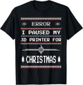 I Paused My 3D Printer Christmas G Code