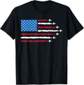 Patriotic Red White Blue Usa Flag Fighter Jets 4Th Of July