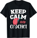 Keep Calm And Crochet Hook Yarn Relax