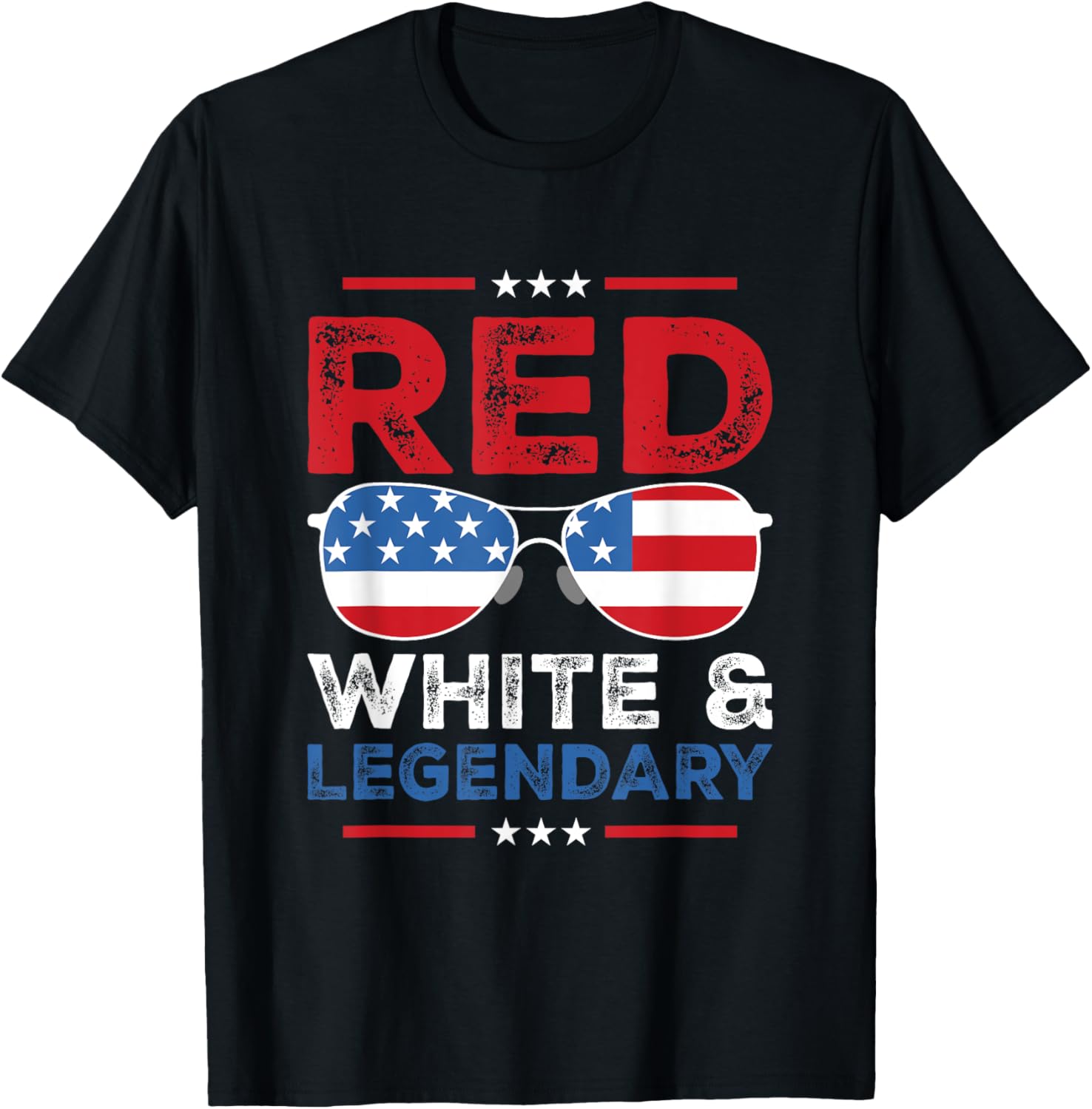 Red White Legendary Dad Father Son Matching 4Th July Dad Dad