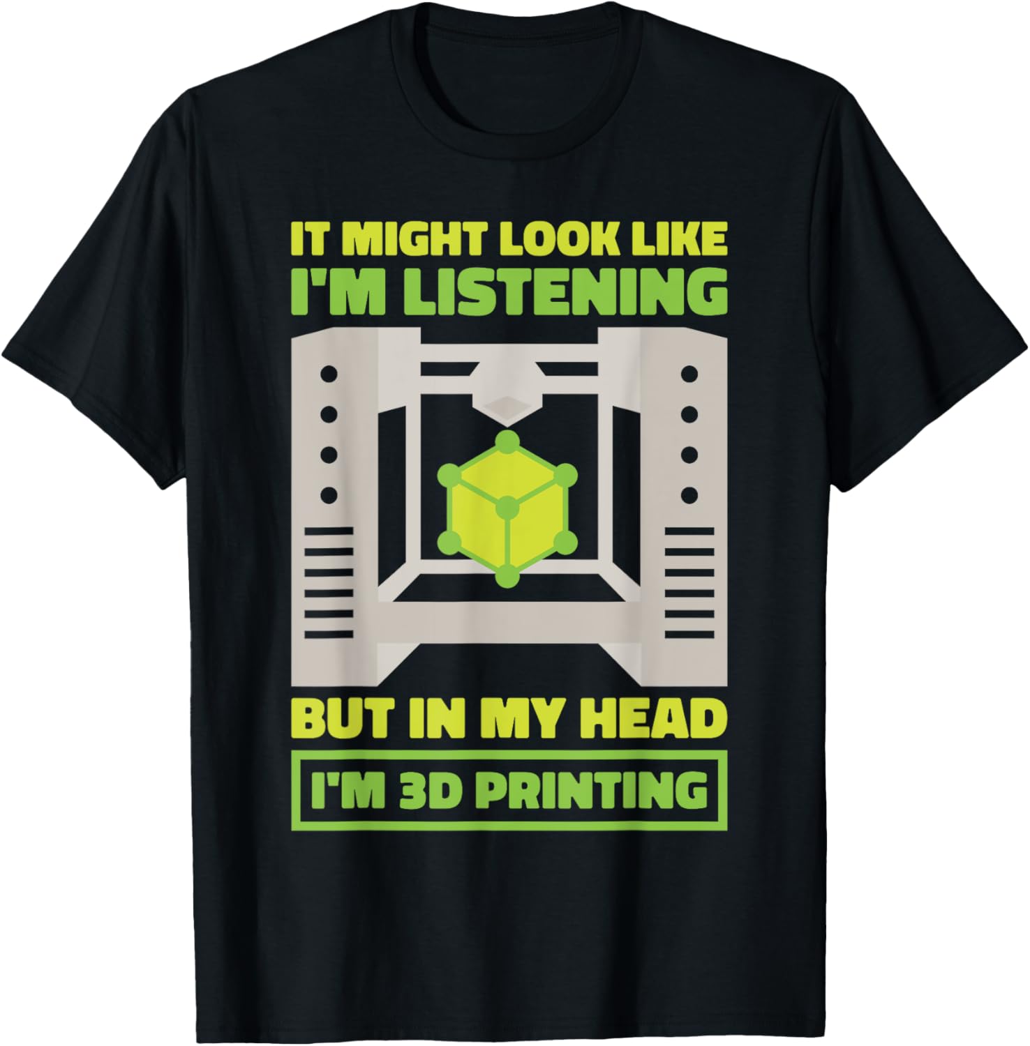 Im 3D Printing Funny 3D Printer Machine 3D Print