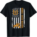 Barrel Racer Grandpa American Flag Barrel Racing Grandpa
