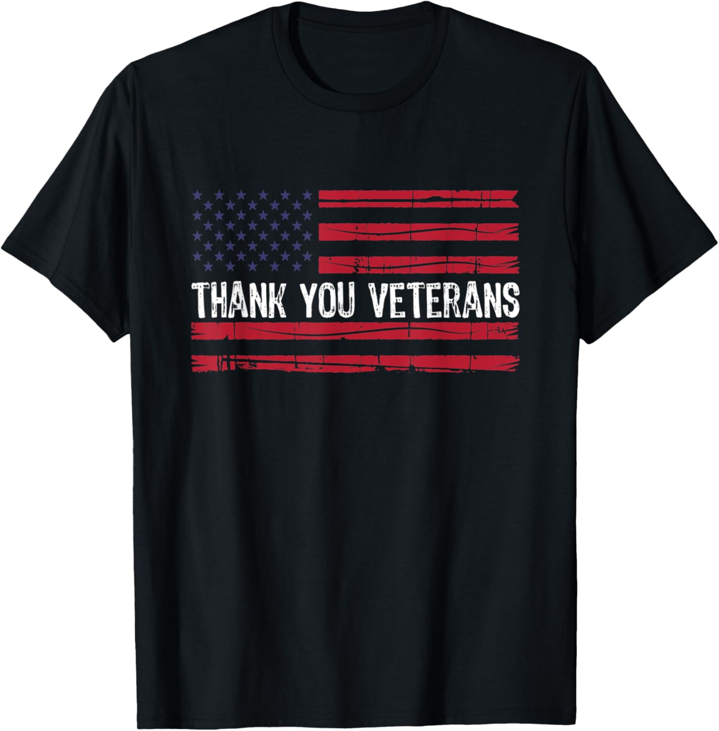 American Flag Thank You Patriotic Veterans Day