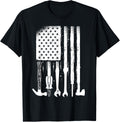 American Flag Mechanic Tools Proud Craftsman Usa