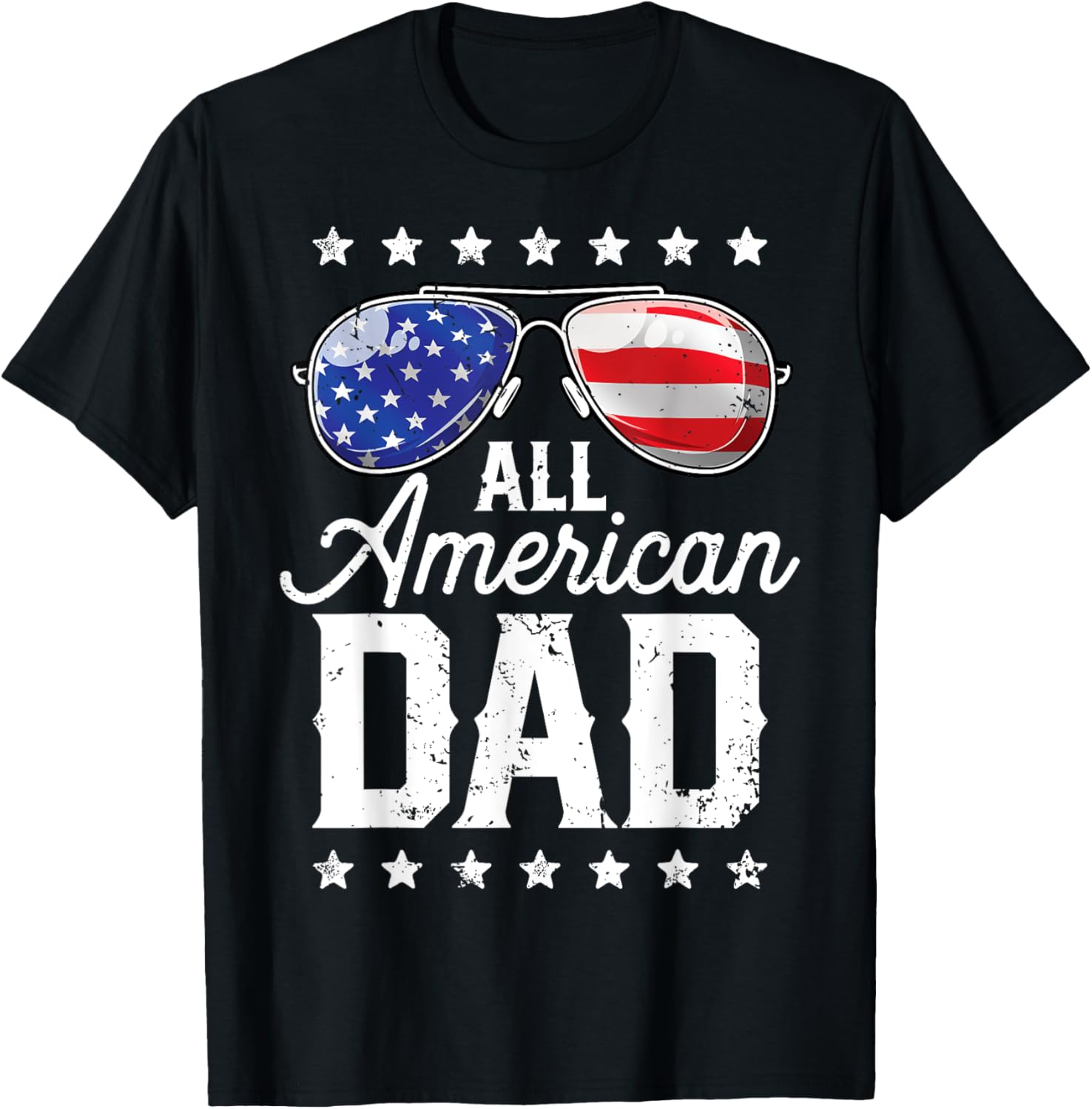All American Dad 4Th Of July Fathers Day Sunglasses Family