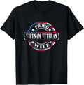 Proud Vietnam Veteran Wife American Flag Colors