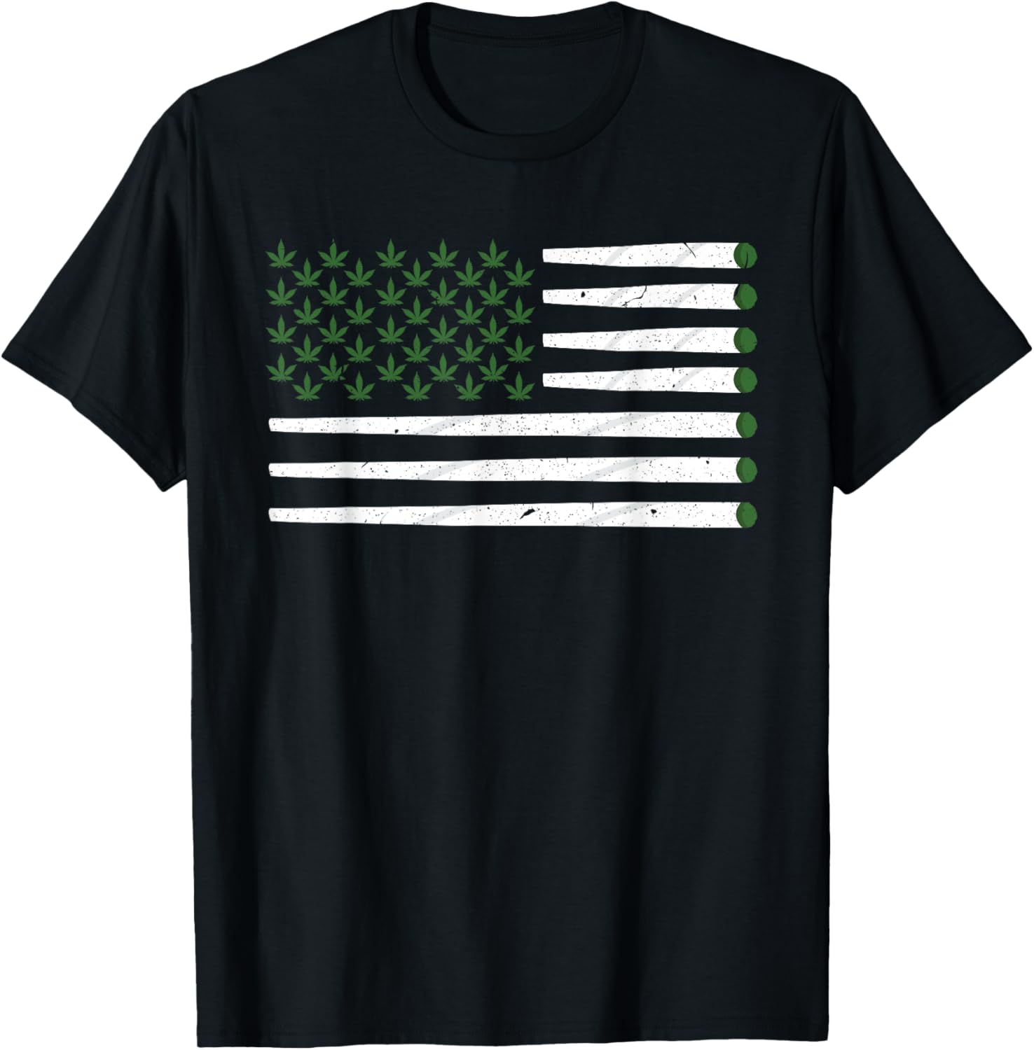 Weed Cannabis Patriot Joint American Flag Marijuana Gift