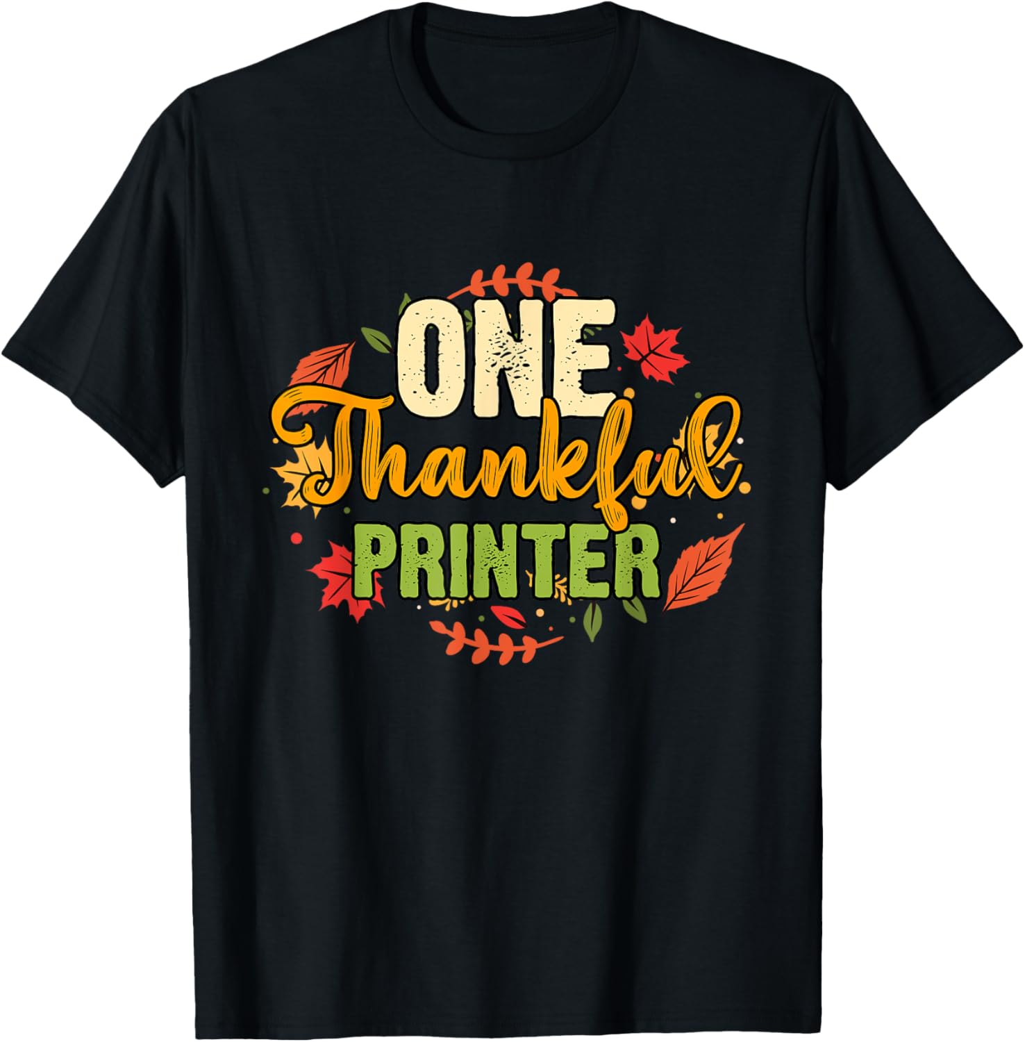 One Thankful Printer Thanksgiving