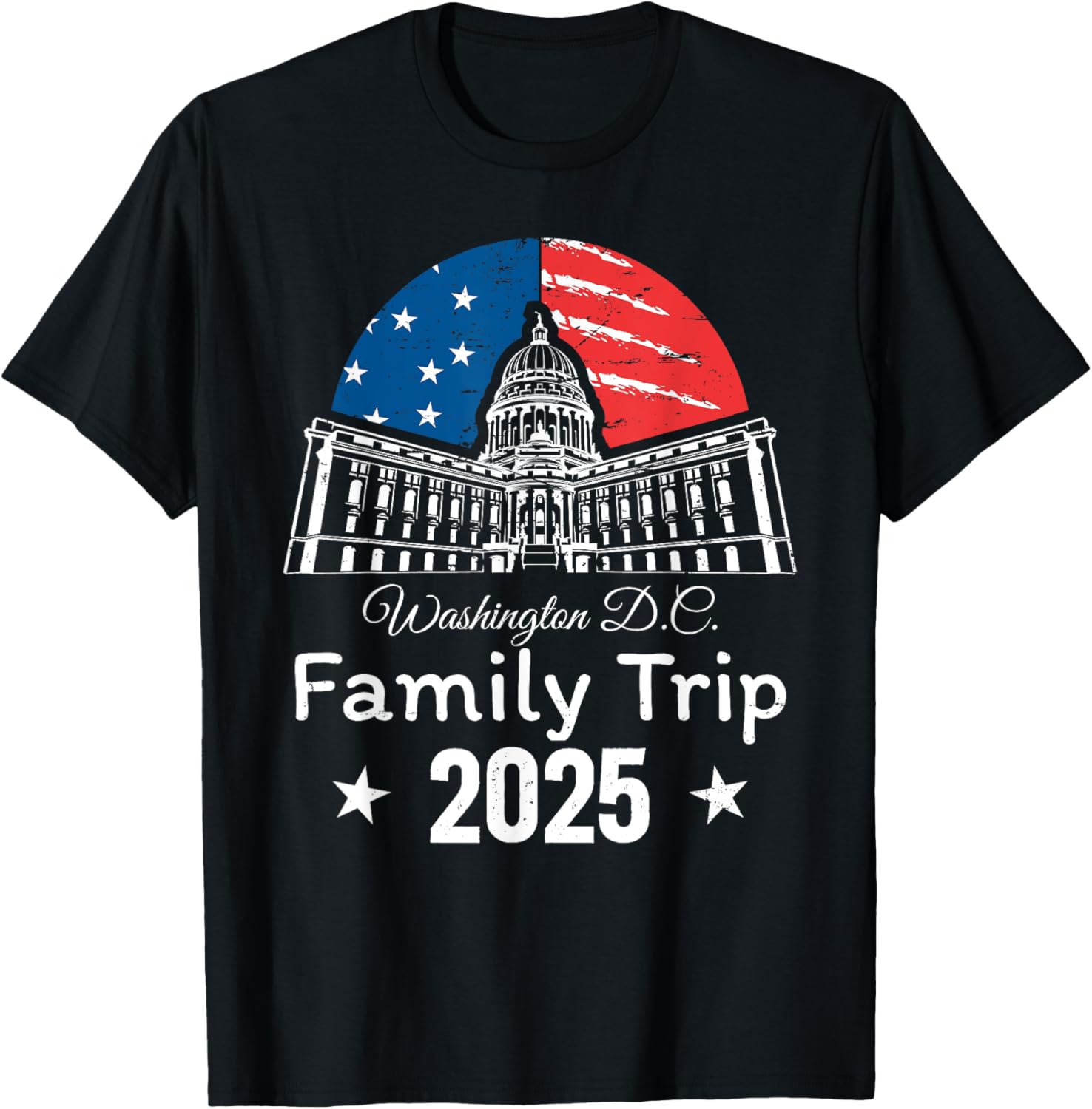Washington Dc 2025 Capitol Hill Usa Flag Family Matching