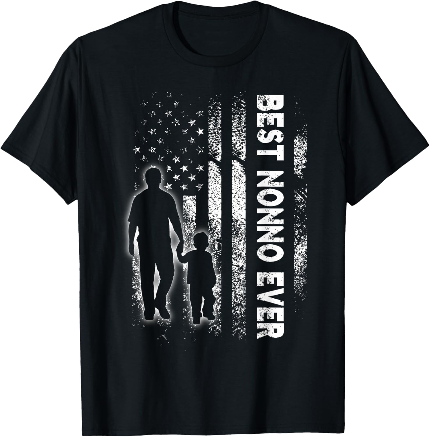 Best Nonno Ever Usa Flag Fathers Day Grandpa Gift