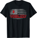 Us American Flag Cardiac Crew Cardiology Nurse Cardiologist