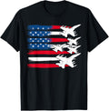 Patriotic Usa Flag Fighter Jets 4Th Of July