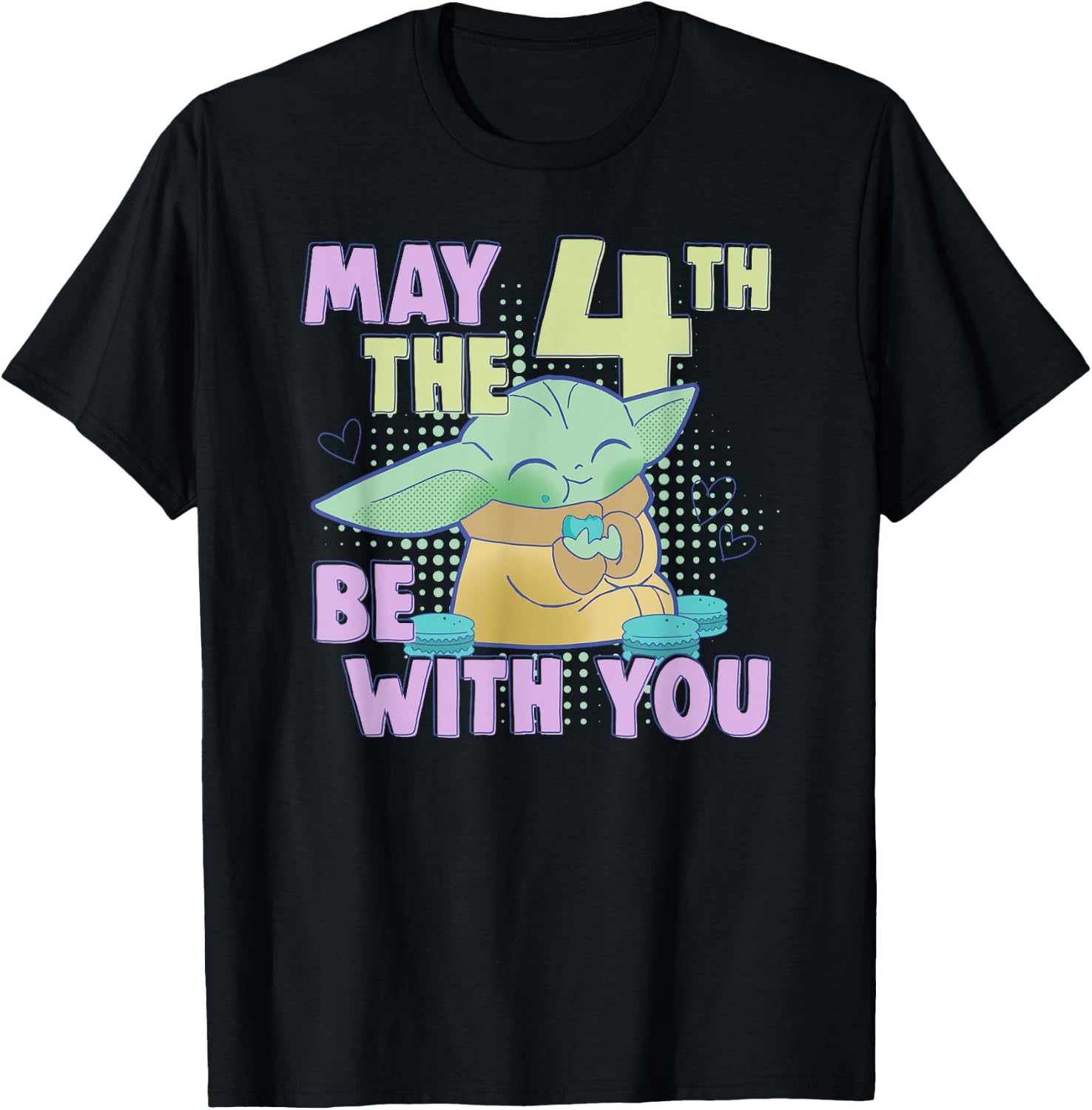 Sci-Fi Bounty Hunter May the 4th Be With You Green Alien Shirt 33