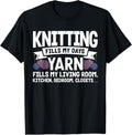 Knitting Knitter Knitting Fills My Days Yarn