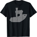 Benchy Gcode 3D Printing T Shirt
