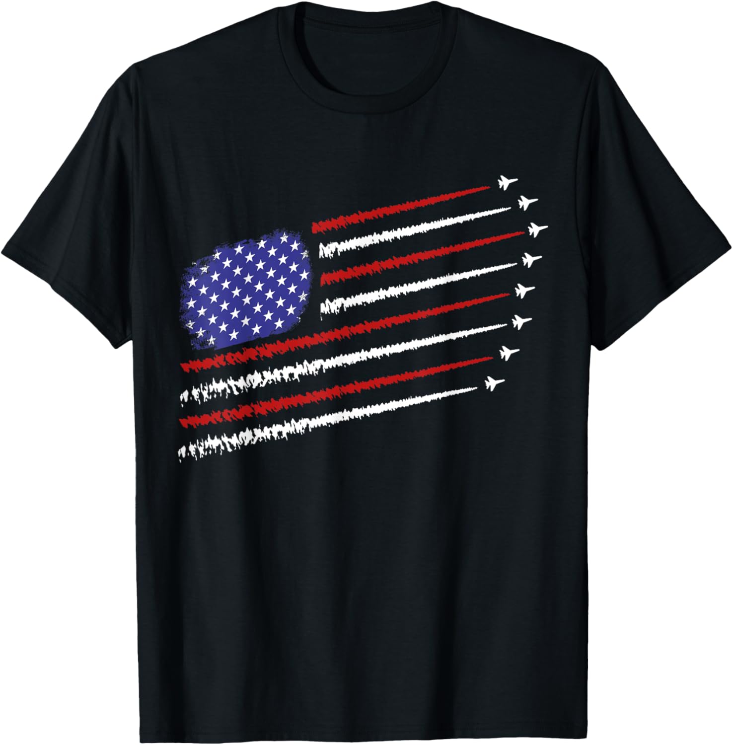 Fighter Jets With Usa American Flag 4Th Of July Celebration